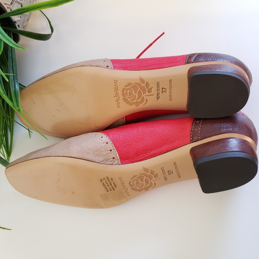 Vintage Maliparmi retro shoes sz37 - Picture 6 of 10